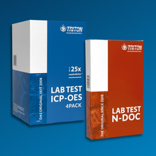 Lade das Bild in den Galerie-Viewer, TRITON Bundle - 4-Pack ICP-OES Tests und N-DOC Test.