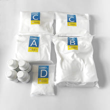 Lade das Bild in den Galerie-Viewer, TRITON Core 7 Reef Supplements Flex Bulk Edition 4x4L - Salze and 1b 100ml Flaschen - Ansicht von oben