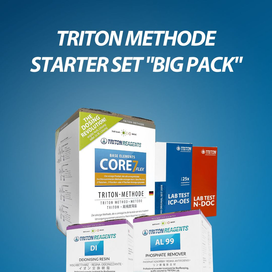 Triton-Methode starter set big Pack ohne Aktivkohle