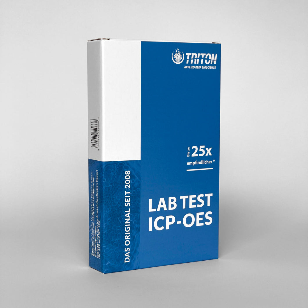 TRITON ICP-Test - professionelle Meerwasseranalyse
