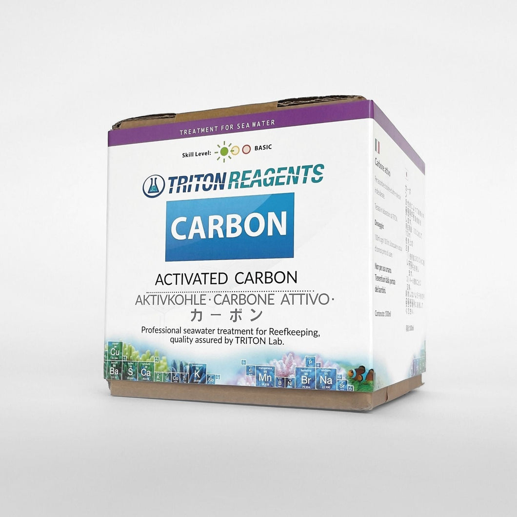 TRITON Carbon Aktivkohle 1000ml - Vorderansicht
