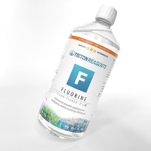 TRITON Fluor 1000ml Plastikflasche - Vorderansicht